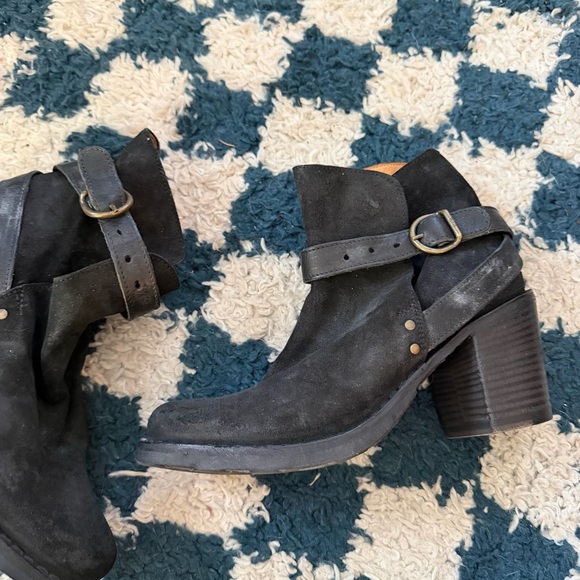 Florentini and Baker black leather boots - Picture 2 of 6